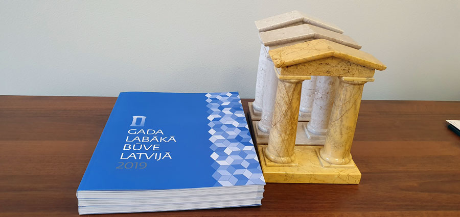 Skates “Gada labākā būve Latvijā 2019” rezultātus paziņos internetā