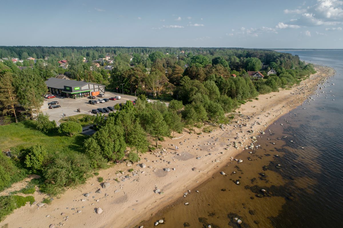 Veikals “ELVI” Zvejniekciemā atzīta kā ilgtspējīgākā jaunbūve Baltijā