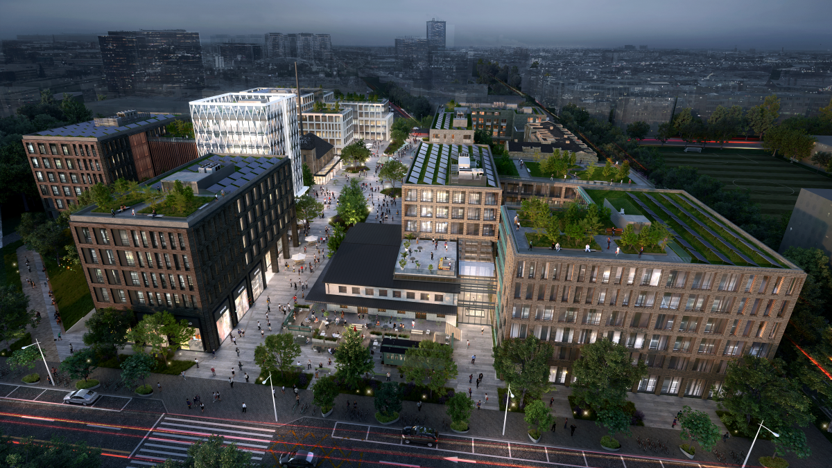 Iepazīstina ar “SPORTA 2” kvartāla attīstības koncepciju