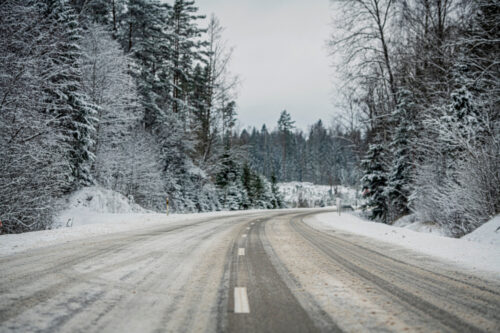 Ziema uz Latvijas valsts ceļiem