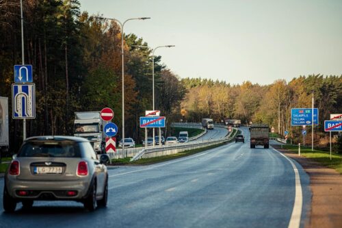 Pārbūvēts A5 šosejas posms no Rīgas robežas līdz pārvadam pār Jūrmalas šoseju
