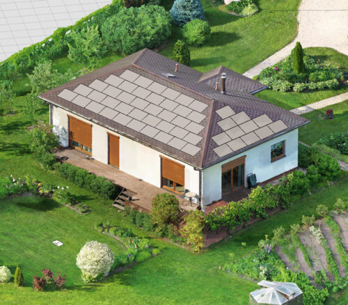 3D realitātes modelēšana saules enerģijas analīzei