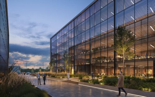 Biznesa centrs “Gustavs” startē ar pirmo ēku