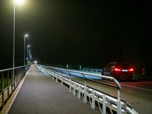 Foto: Jaunais gājēju un velosipēdistu ceļš Murjāņos