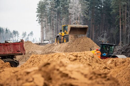 Ķekavas apvedceļa būvniecība turpinās bez ziemas pārtraukuma