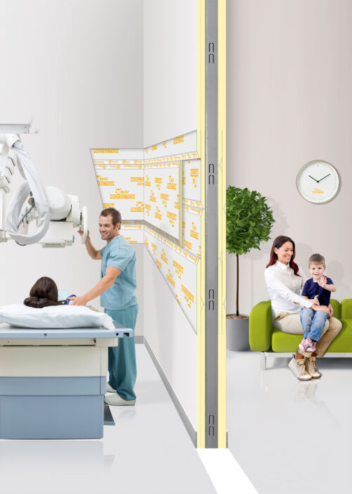 Risinājums aizsardzībai pret rentgenstariem