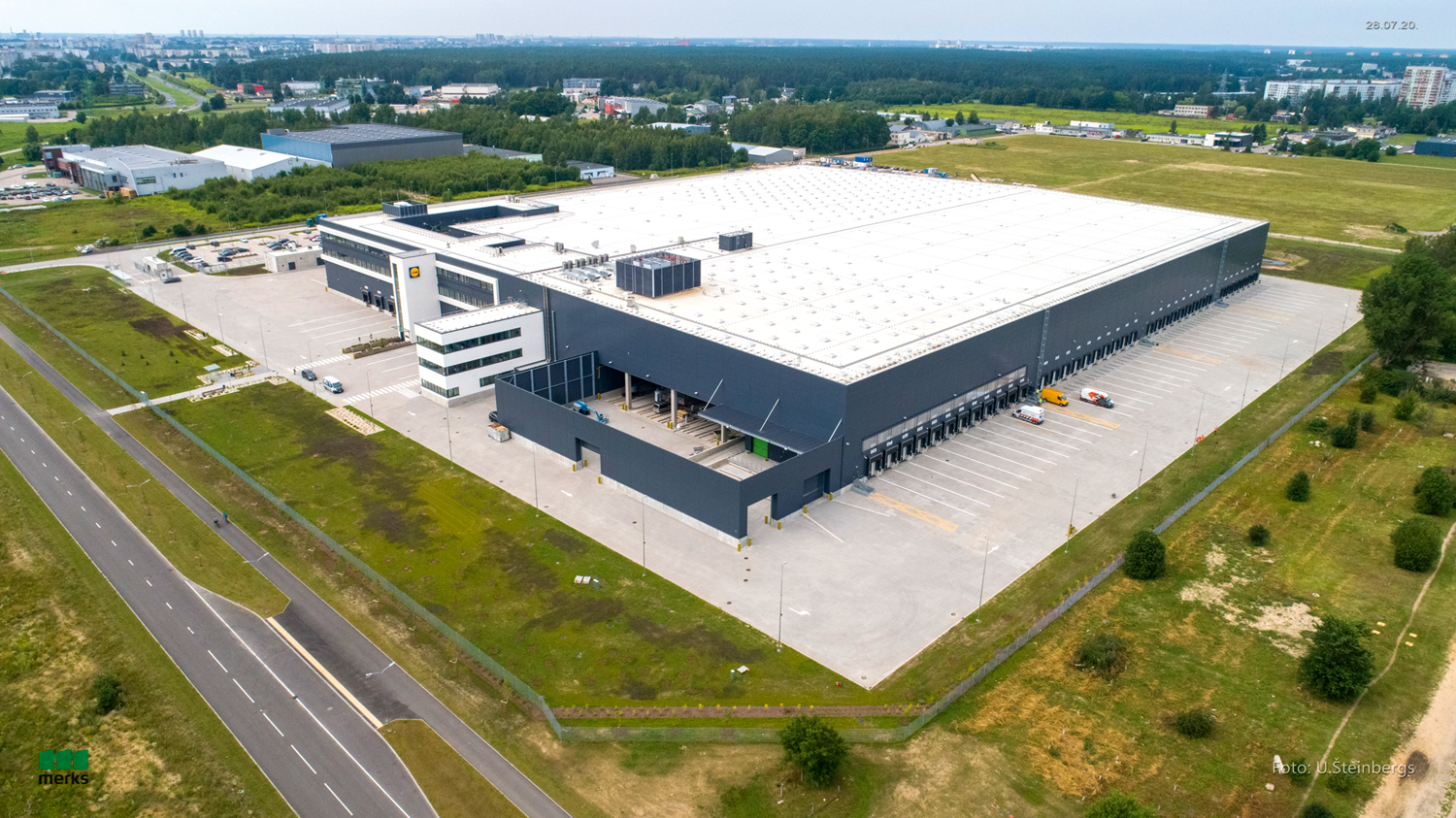 “Lidl” loģistikas centrs sper platu soli nākotnē