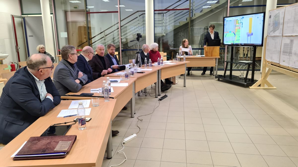 LBTU būvniecības studenti aizstāv diplomprojektus