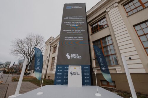 Līdz Baltijas sinhronizācijai ar Eiropas elektrotīklu vēl simts dienas