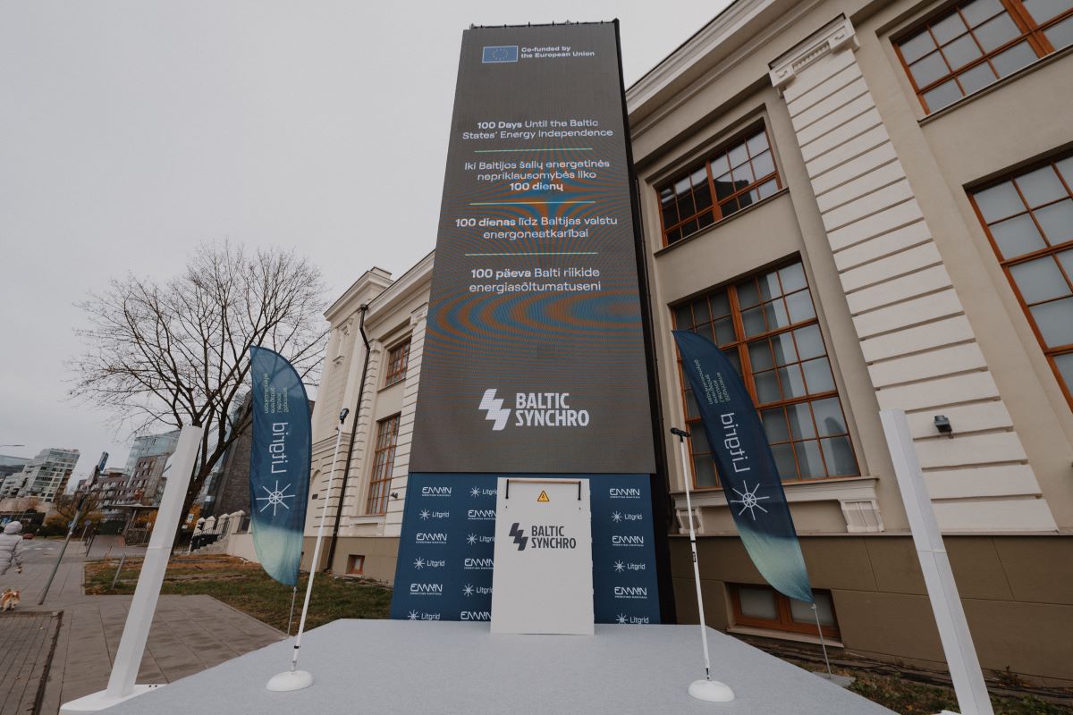 Līdz Baltijas sinhronizācijai ar Eiropas elektrotīklu vēl simts dienas