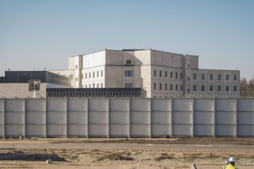 Topošajā Liepājas cietumā visas kompleksa ēkas jau uzbūvētas pilnā apjomā