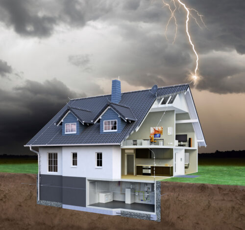 Pārspriegumaizsardzība ēkām un iekārtām