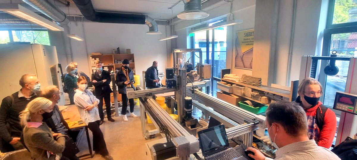 Iepazīstas ar 3D būvmateriālu drukāšanas iespējām