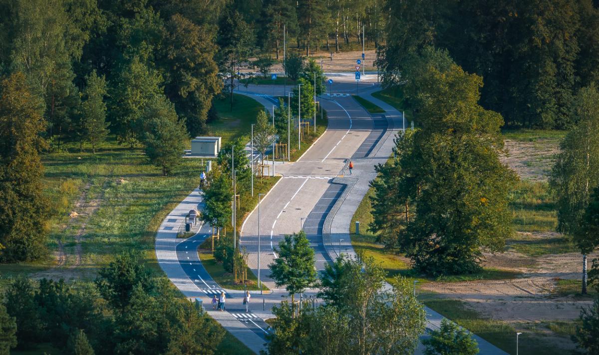 Nekustamo īpašumu attīstītājs “Domuss” pabeidzis infrastruktūras izbūvi Mežaparkā