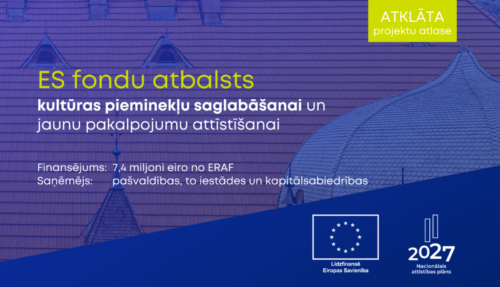 Pašvaldības var saņemt ES finansējumu kultūras mantojuma objektiem