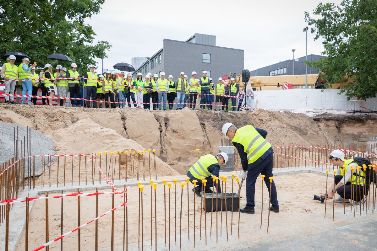 Sāk Baltijas Biomateriālu ekselences centra ēkas būvniecību Ķīpsalā