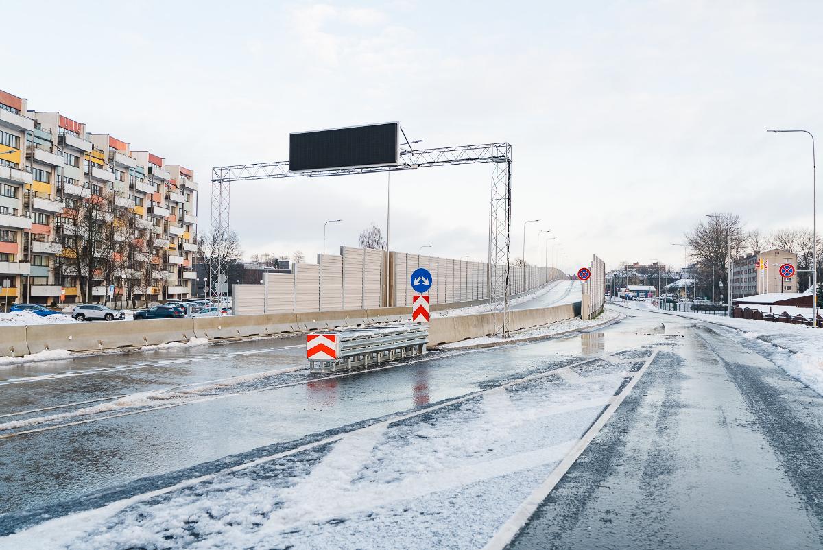 Rīgā satiksmei atklāta Austrumu maģistrāle