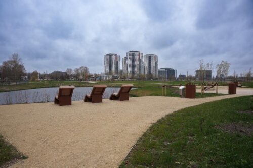 Skanstē tapis jauns parks un izbūvētas jaunas ielas