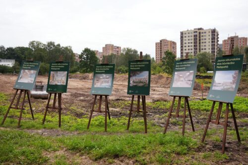Rīgā sāk jaunas sākumskolas būvniecību Mežaparkā