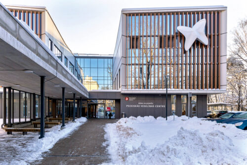 Bērnu slimnīcas ēku kompleksa jaunā Taureņu māja