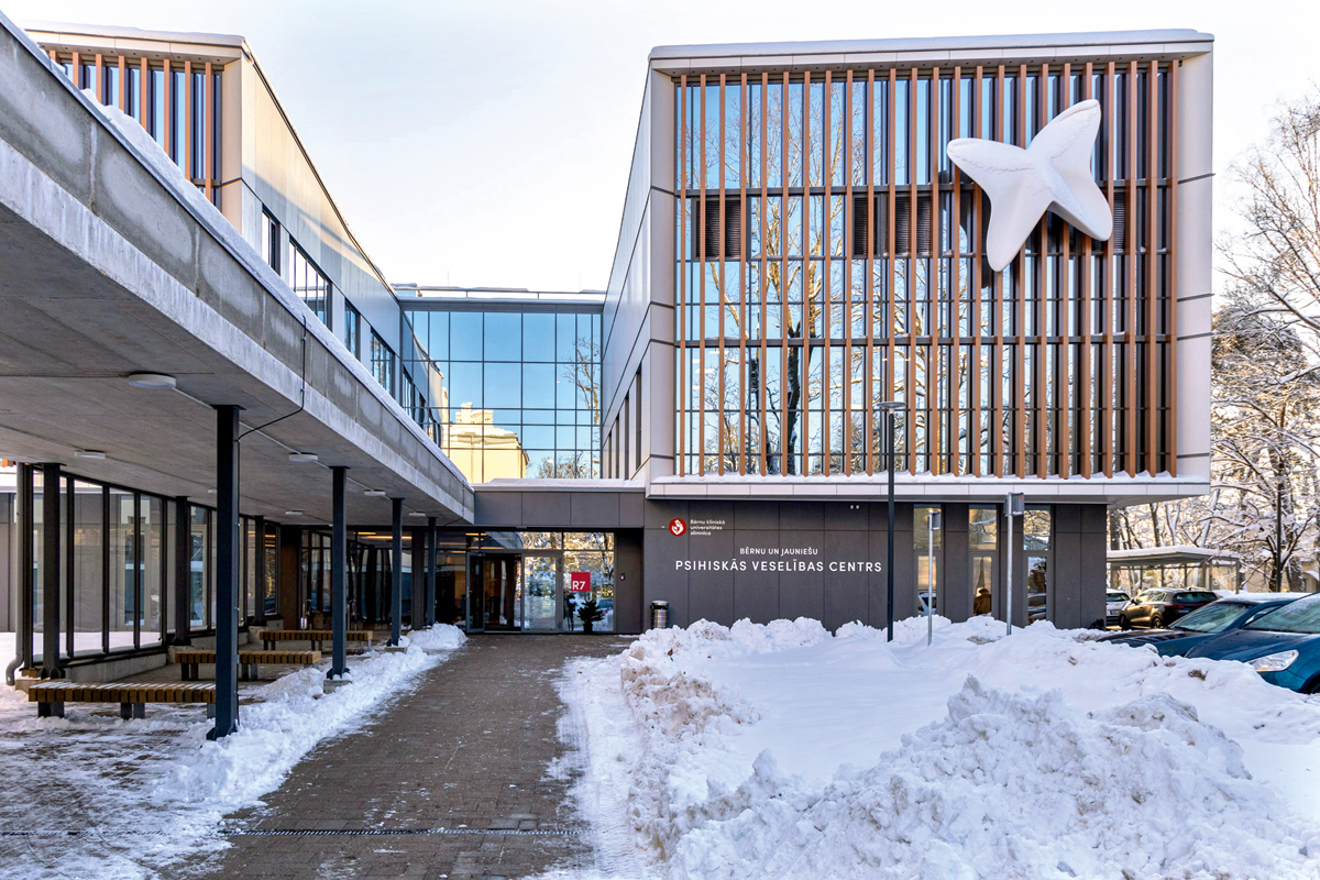 Bērnu slimnīcas ēku kompleksa jaunā Taureņu māja