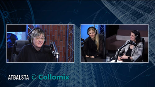 Raidieraksts: Dāmas prot bruģi