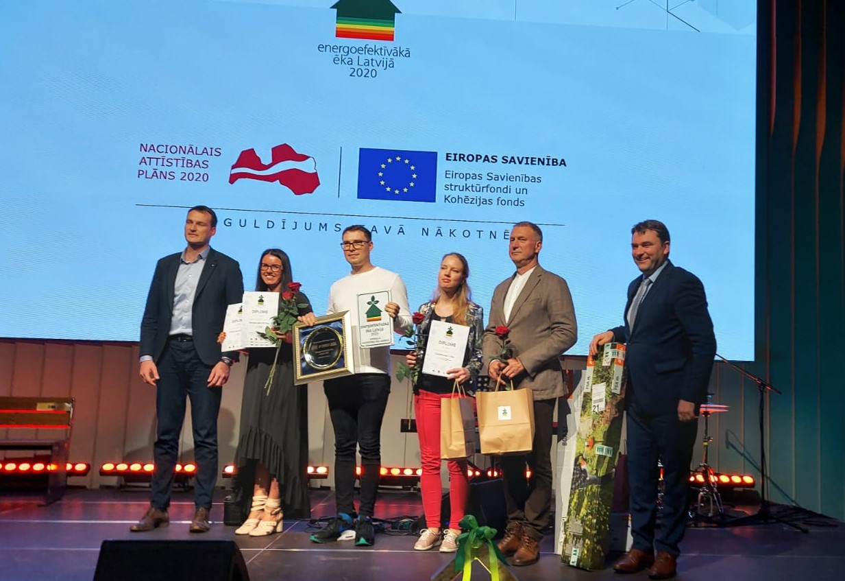 Godināti konkursa “Energoefektīvākā ēka Latvijā 2020” laureāti