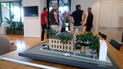 Skates žūrija sākusi apskatīt objektus