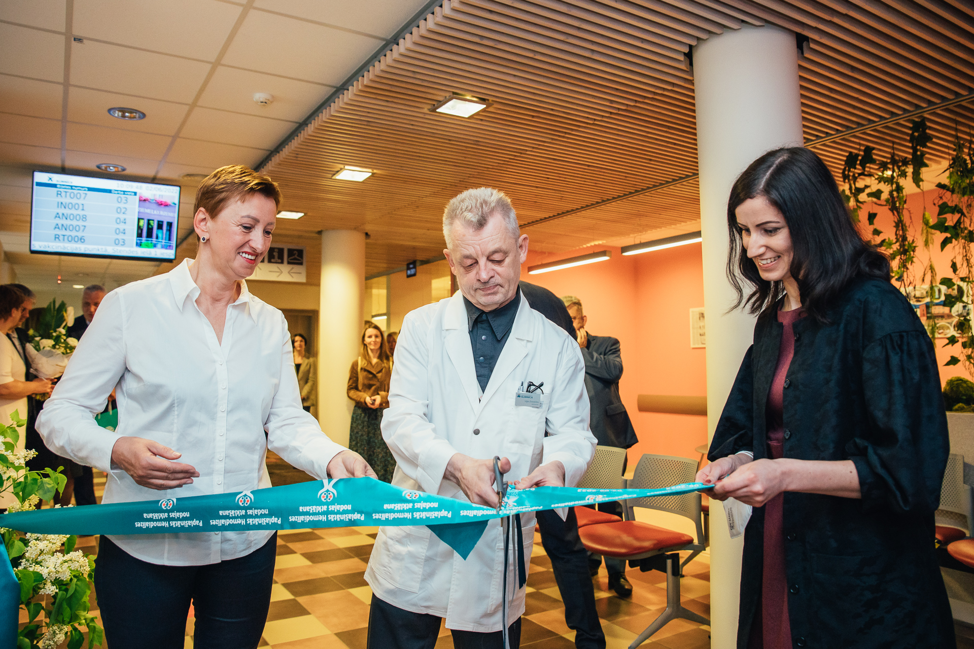 Talsu slimnīcā atklāta paplašinātā Hemodialīzes nodaļa