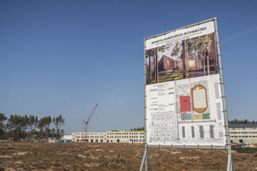 Ādažu armijas bāzes sporta komplekss izmaksājis 19,3 miljonus eiro