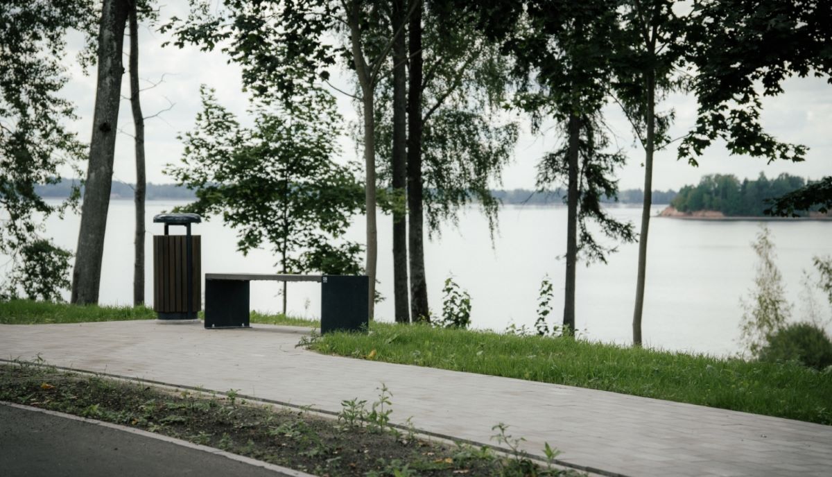 Aizkrauklē pabeigta Daugavas pastaigu takas izbūve