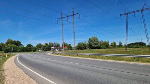 Jelgavā pabeigti būvdarbi Aizsargu ielas rotācijas aplī