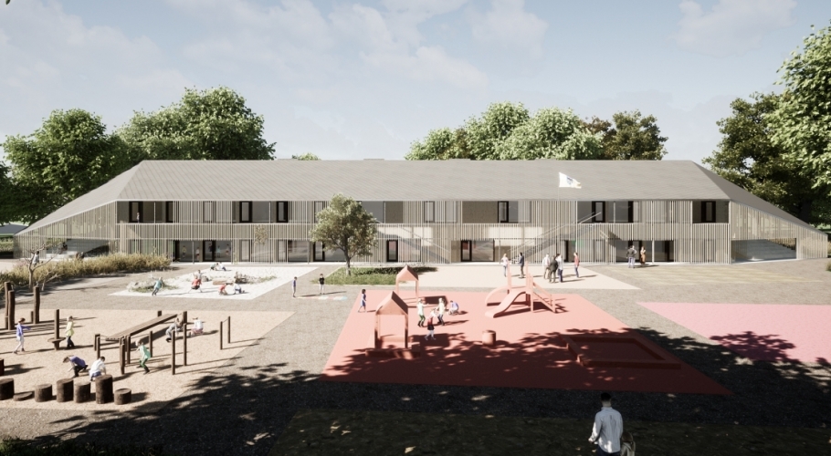 Noslēdzies Aizupes pamatskolas jaunbūves metu konkurss