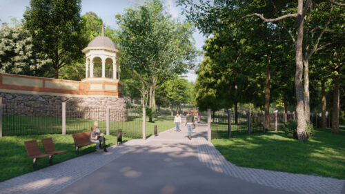 Sākta Aldara parka pārbūve