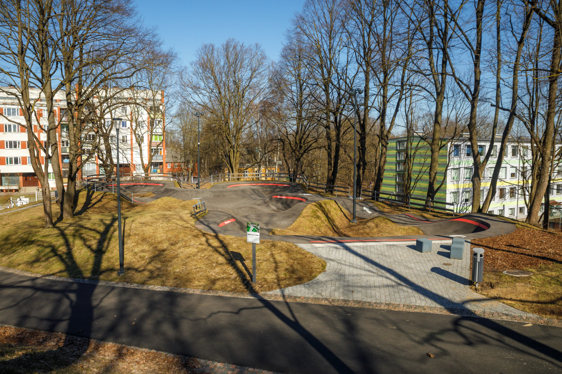 Sabiedrībai atvērta atjaunotā Aldara parka daļa