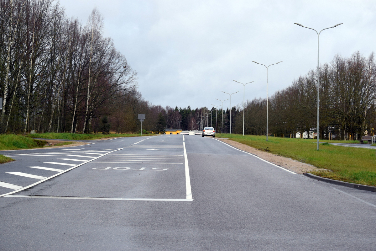 Valmierā ekspluatācijā nodota pārbūvētā Alvila Freimaņa iela