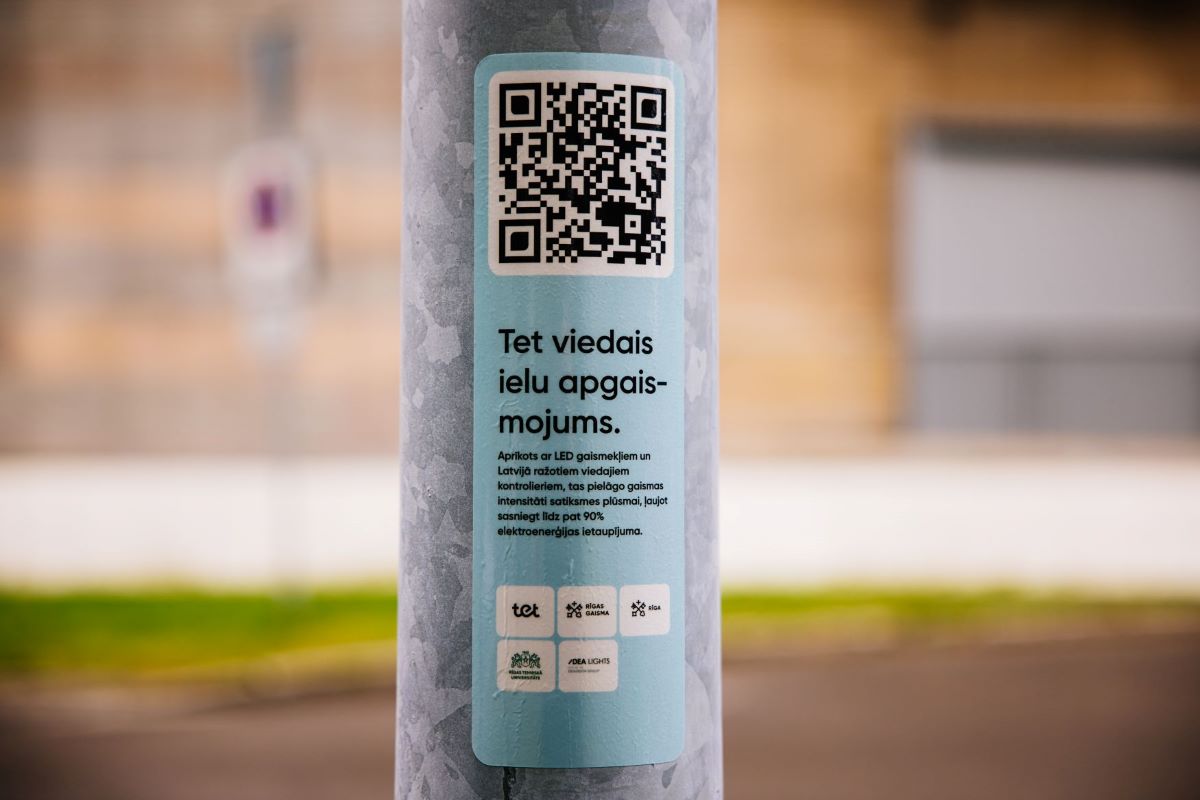 Viedais ielu apgaismojums būtiski ietaupa elektroenerģiju