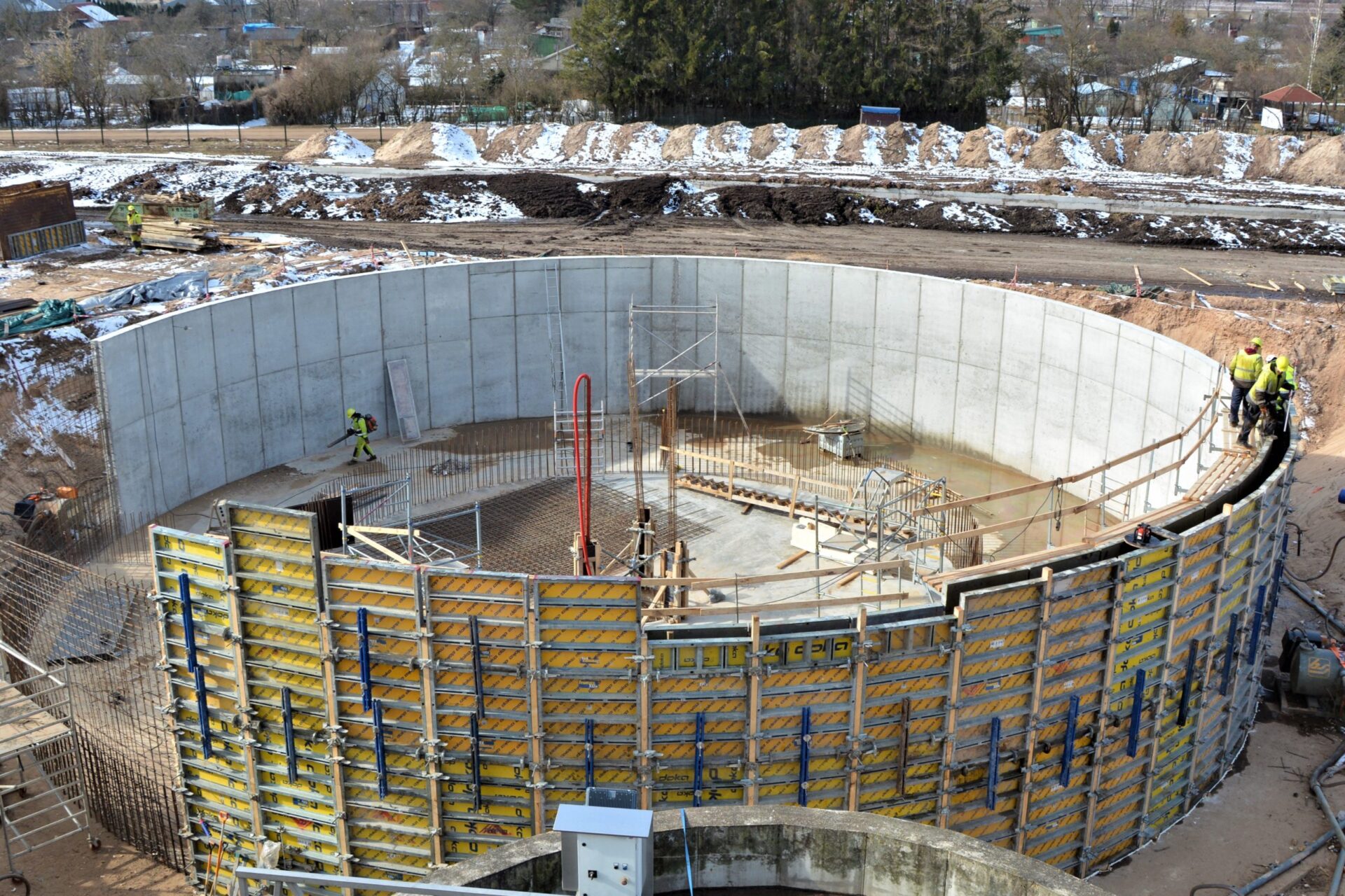 Ādažos būvē jaunu notekūdeņu attīrīšanas iekārtu