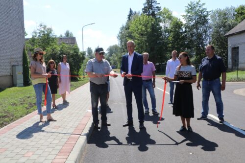 Alūksnē ekspluatācijā pieņemts Baložu bulvāris