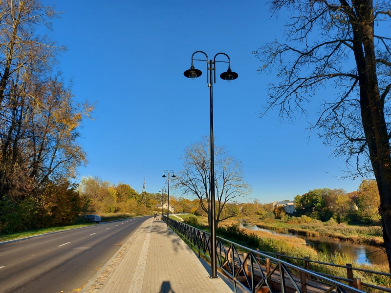 Bauskā atjaunota tranzītiela Aizkraukles virzienā