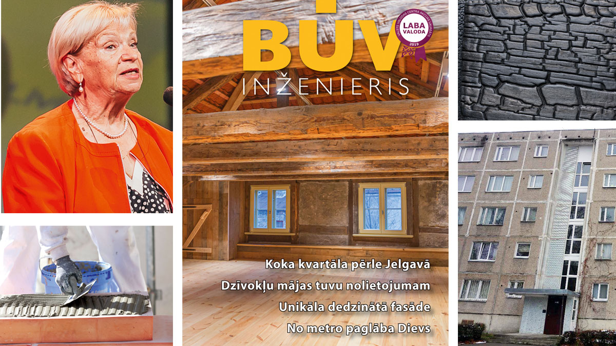 Būvinženierī Nr.74 jūnijā – koka pērle Jelgavā, unikālas fasādes, apdrošināšana būvniecībā