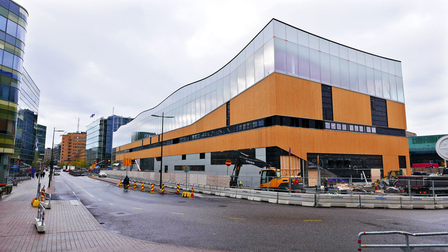 Helsinku centrā atklāj bibliotēku “Oodi”