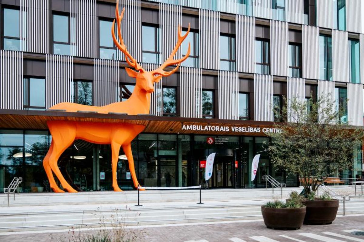 Atklāta Bērnu slimnīcas jaunā ēka