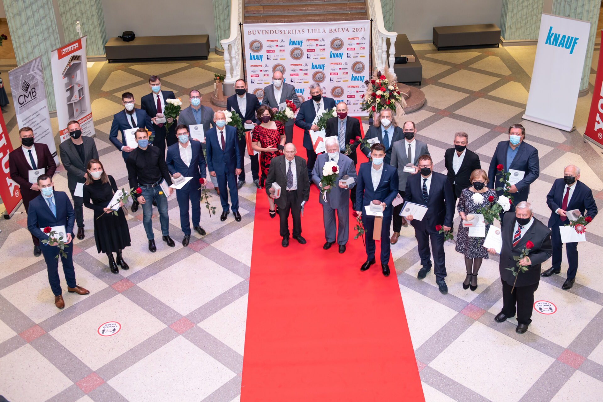 “Būvindustrijas lielās balvas” “Pamatakmeņi” pasniegti īpašniekiem