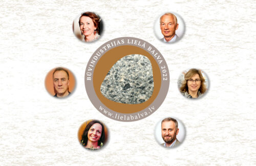 Būvindustrijas lielās balvas starts desmitgadē