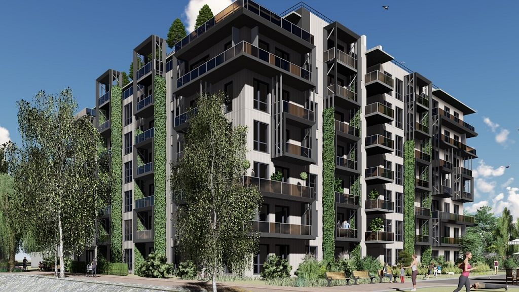 Klīversalā būvēs jaunu dzīvojamo ēku “Blue Marine”