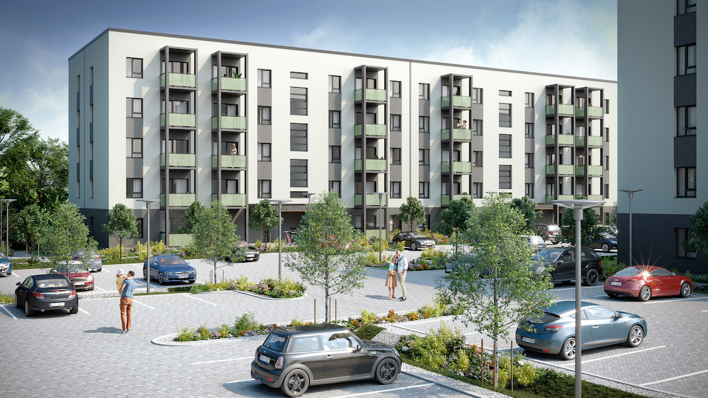 Ekspluatācijā nodota pirmā ēka projektā “Blūmendāles mājas”