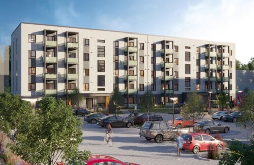 Projektā “Blūmendāles mājas” ekspluatācijā nodota otrā daudzdzīvokļu ēka