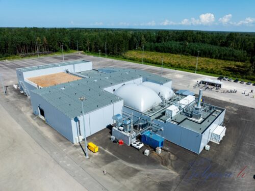 Atklāta jaunizbūvētā atkritumu pārstrādes rūpnīca poligonā “Brakšķi”