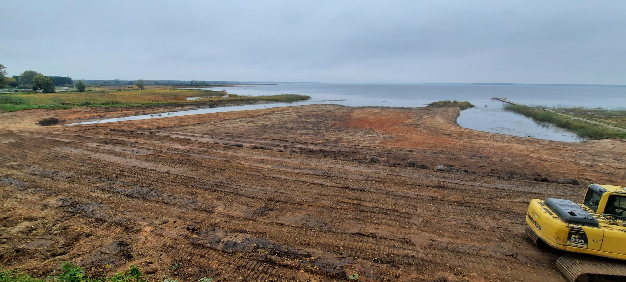 Uzlabota infrastruktūra pie Burtnieku ezera